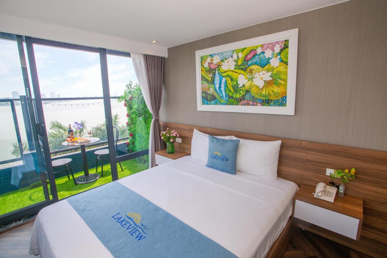 Lake View Hotel ハノイ市 エクステリア 写真